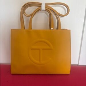 Telfar Medium Yellow Shopping Bag – New with Dust Bag